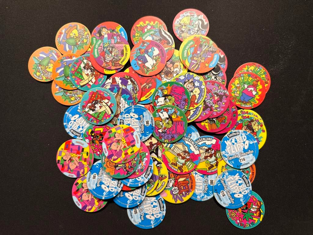 World Flippo's verzameling, Verzamelen, Ophalen, World, Losse flippo's