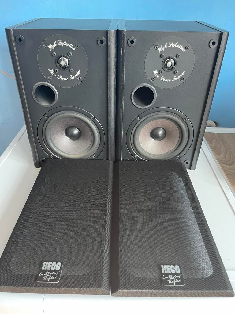 Heco Interior Reflex 10MK II, Zo goed als nieuw, 120 watt of meer, Front, Rear of Stereo speakers, Ophalen