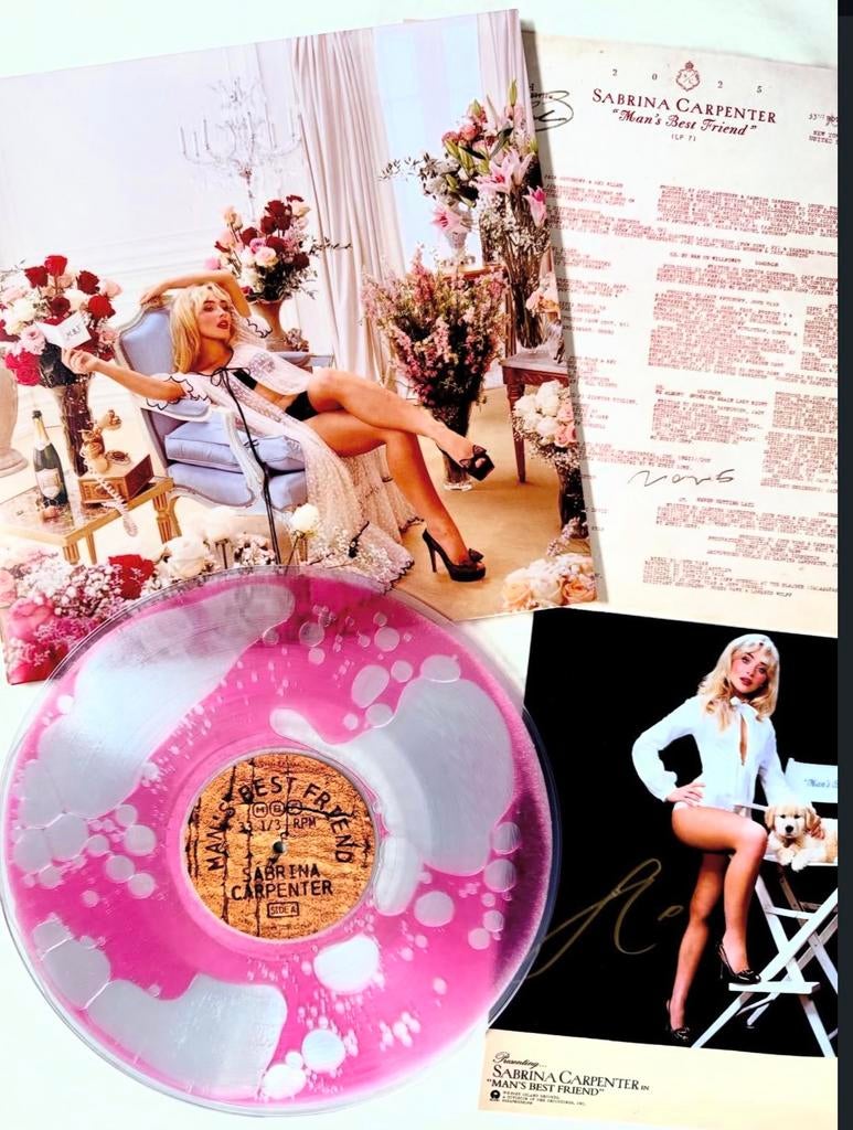 Liquid Vinyl Sabrina Carpenter - Man Best Friend, 2020 tot heden, Ophalen of Verzenden, 12 inch, Nieuw in verpakking