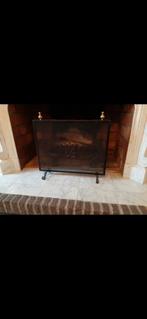 Mooi spatscherm openhaard. H 54, B 65 cm, Huis en Inrichting, Haarden, Ophalen of Verzenden, Zo goed als nieuw, Vrijstaande haard