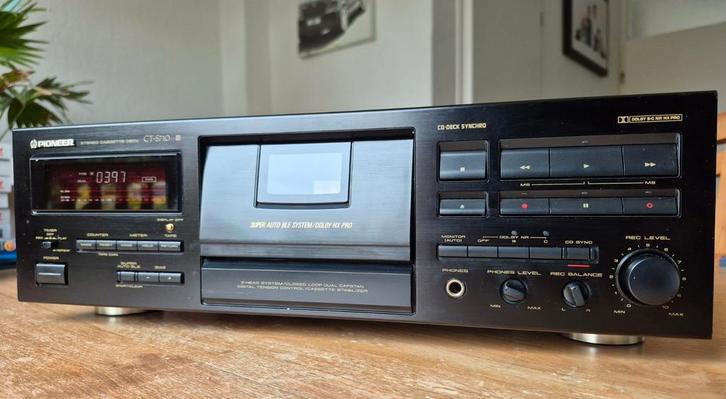 Pioneer CT-S710 Stereo Cassettedeck defect., Audio, Tv en Foto, Cassettedecks, Overige merken, Ophalen of Verzenden