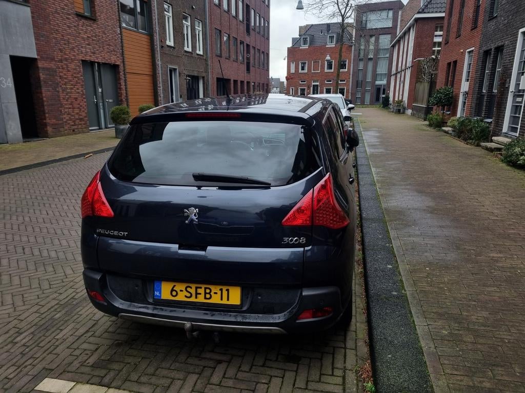 Peugeot 3008 1.6 VTI 2013 Blauw, Auto's, Voorwielaandrijving, 4 cilinders, Blauw, Origineel Nederlands