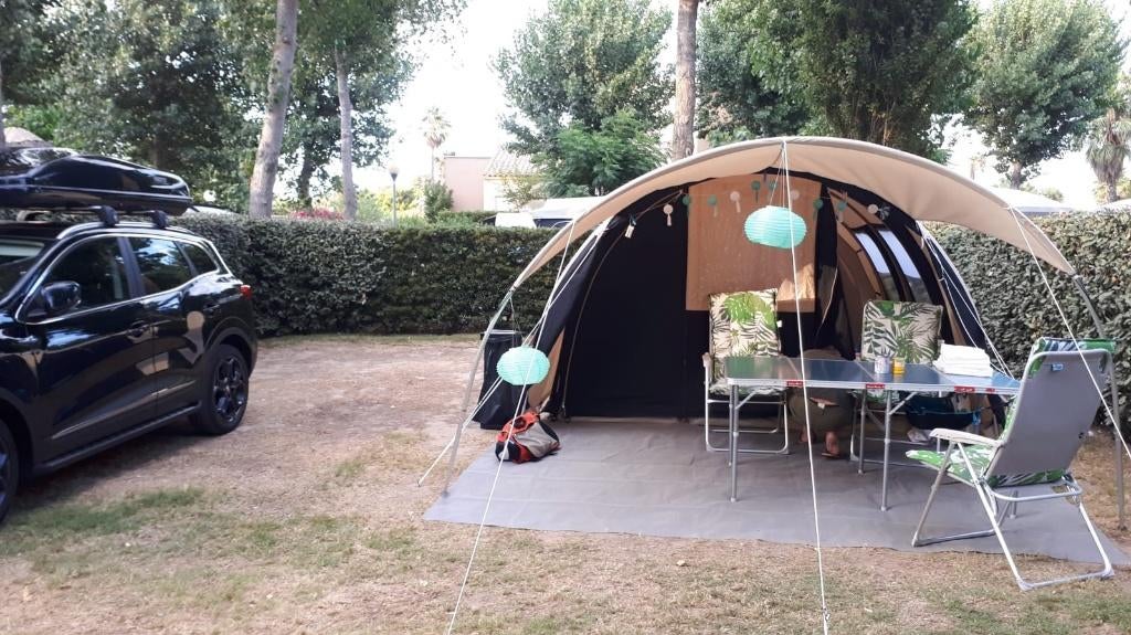 Kampeeruitrusting, Caravans en Kamperen, Tenten, tot en met 4, Zo goed als nieuw, Ophalen