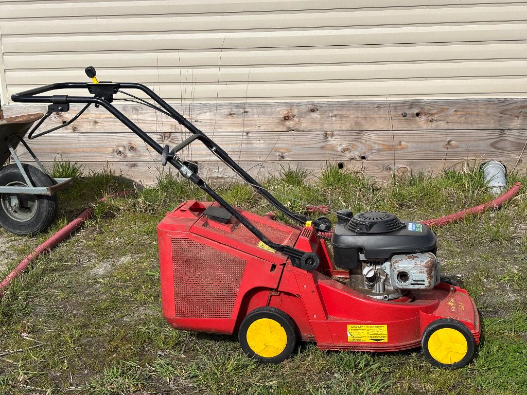 Wolf Garten grasmaaier 6.42H met Honda GVC160 motor, Tuin en Terras, Grasmaaiers, Ophalen, Cirkelmaaier, Gebruikt, Opvangbak