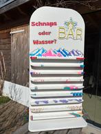 TE HUUR: Shotjeswand Aprés Ski thema, Hobby en Vrije tijd, Feestartikelen | Verhuur, Ophalen, Zo goed als nieuw, Overige