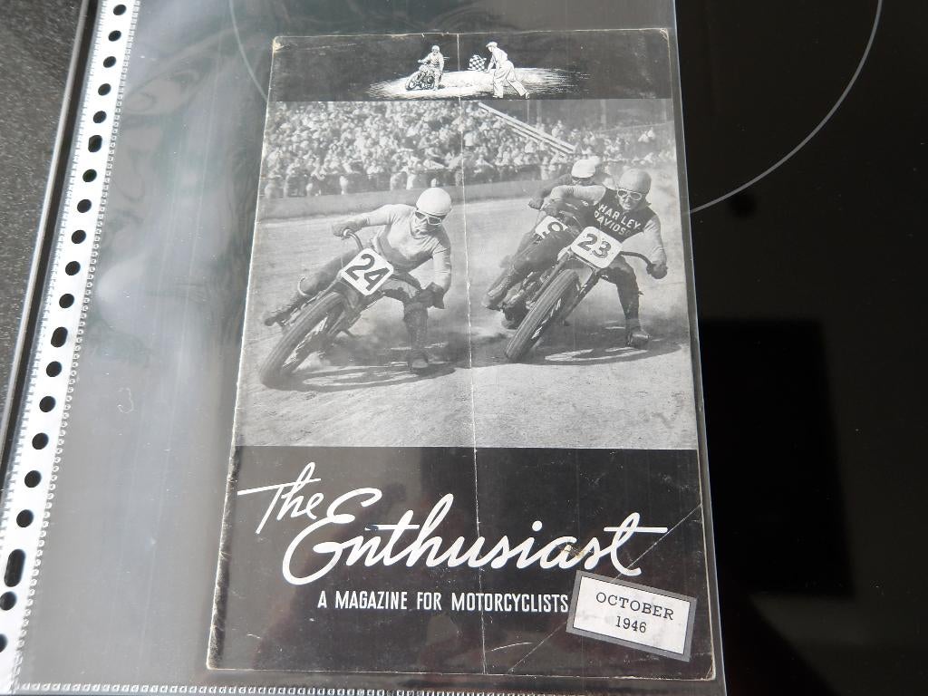 Harley Davidson The Enthusiast Oct 1946, Verzenden, Harley-Davidson of Buell