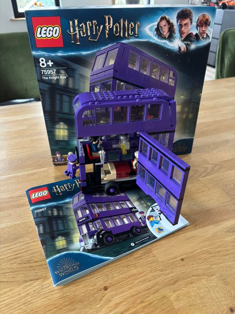 Harry Potter Lego 75957 The Knight Bus, Lego, Harry Potter, Ophalen of Verzenden, Zo goed als nieuw