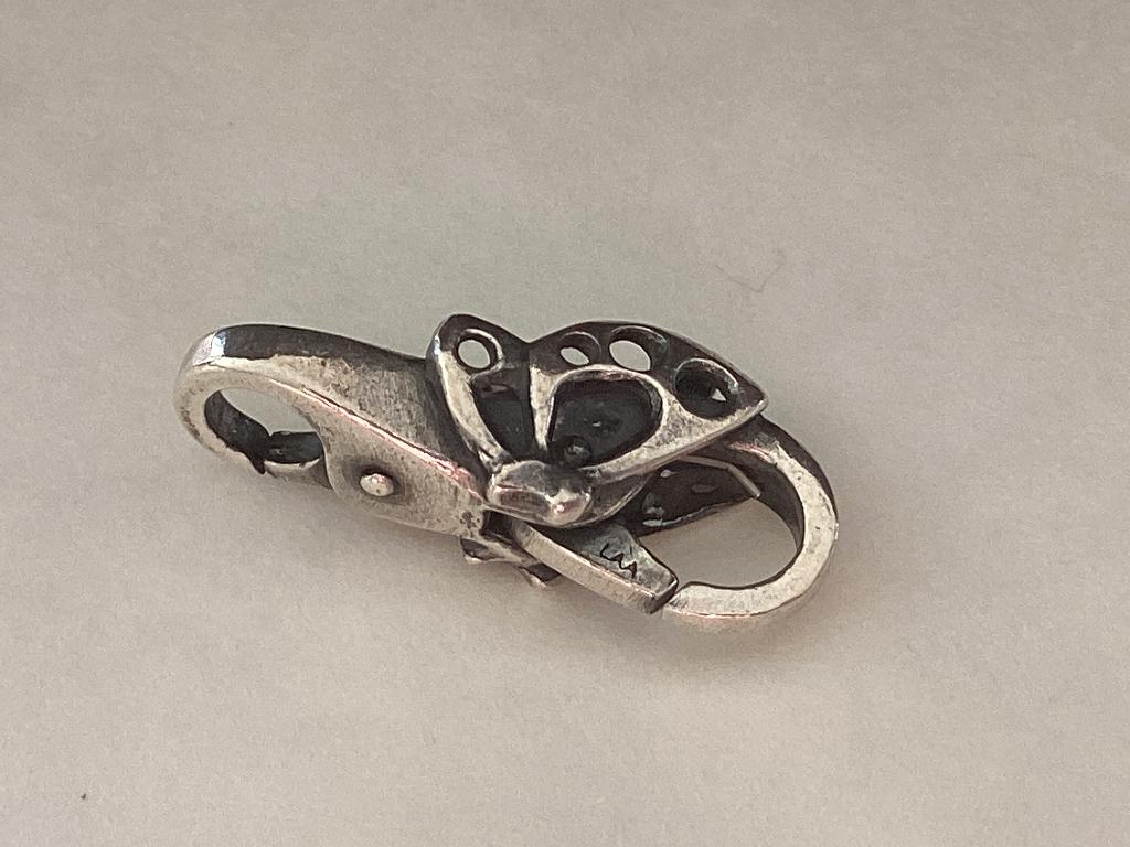 Trollbeads dansende vlinder slotje nieuw, Verzenden, Nieuw, Zilver, Trollbeads