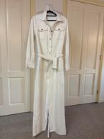 Loavies Witte Denim Jumpsuit Maat S, Kleding | Dames, Jumpsuits, Ophalen of Verzenden, Zo goed als nieuw, Maat 36 (S), Wit
