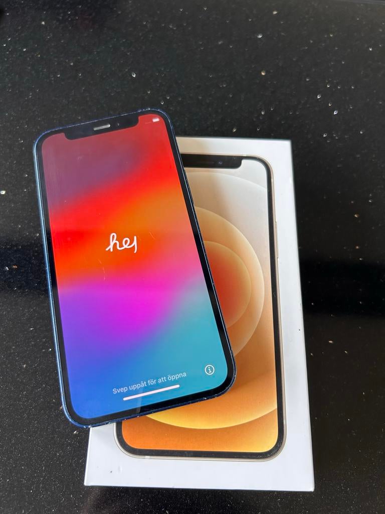 iPhone 12 mini 128GB Midnight Sky, Ophalen, Zonder simlock, Zonder abonnement, 128 GB