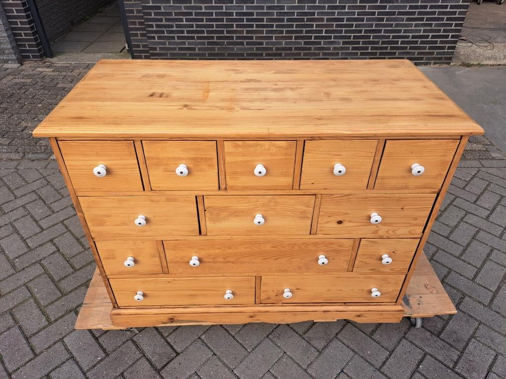 Grenen ladekast commode  55 cm Diep, Ophalen, RoDeKo Volendam, R.kooij65@gmail.com, Gebruikt