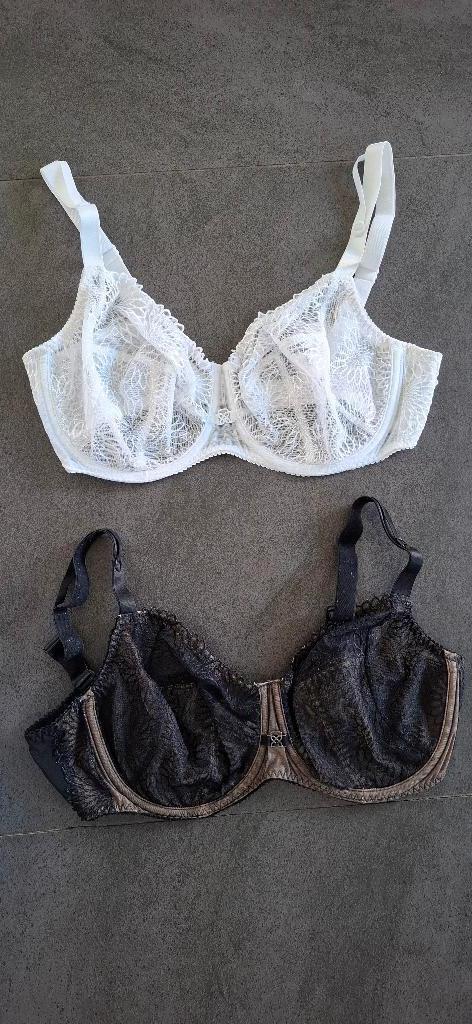 BH maat 75F. Prima Donna lingerie. Zwarte + witte bh!, Prima Donna, Verzenden, Zwart, BH