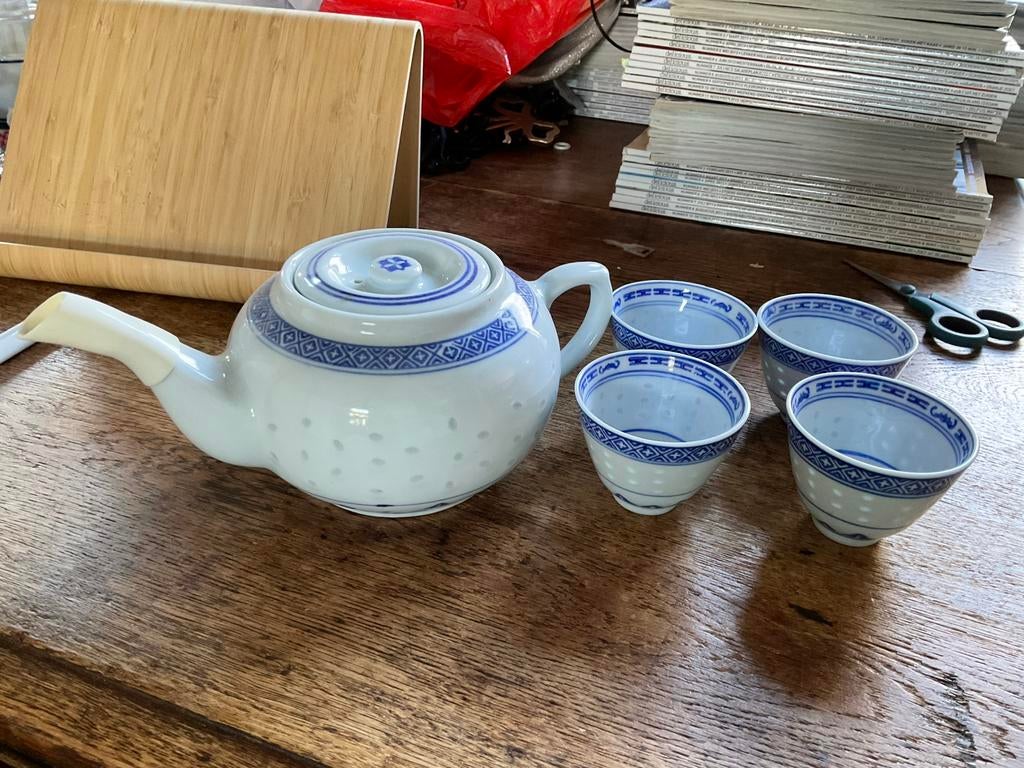 Chinees theeservies, Ophalen