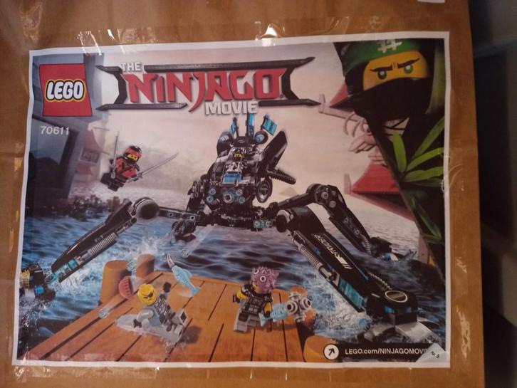Lego Ninjago Movie 70611 Water Strider Complete Set, Kinderen en Baby's, Speelgoed | Duplo en Lego, Ophalen of Verzenden