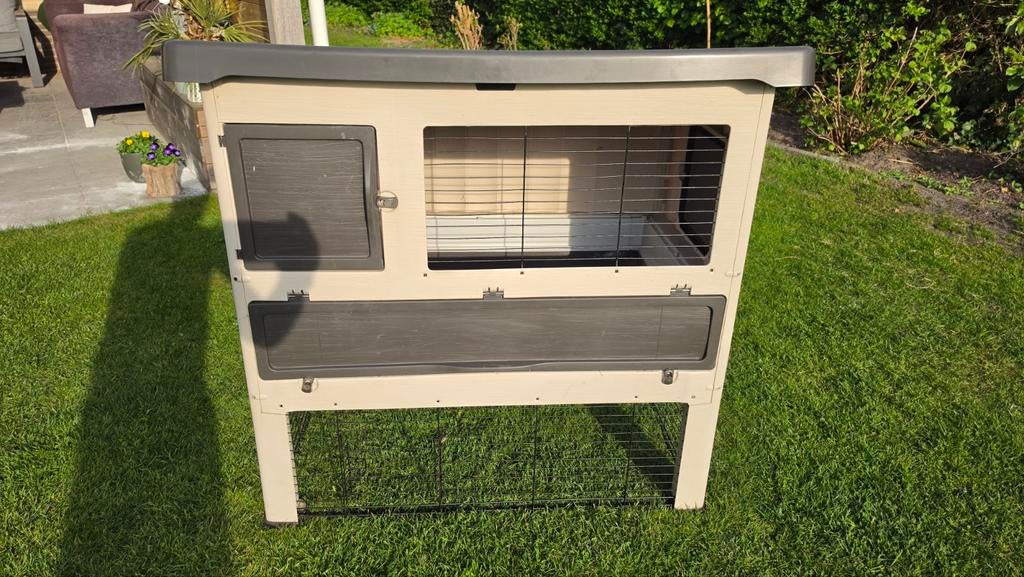 Konijnenhok kunststof. Drie verdiepingen., Ophalen, 90 cm of meer, Hok, 110 cm of meer