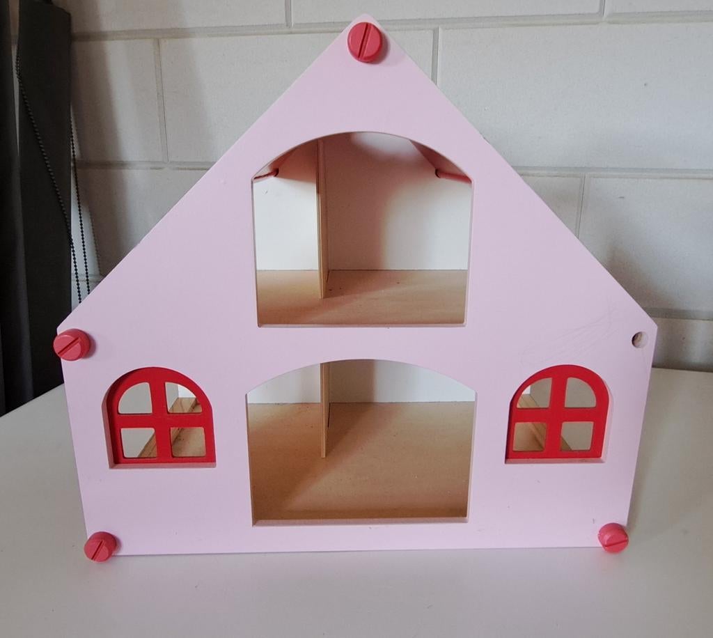 Klein poppenhuis helemaal goed, Kinderen en Baby's, Speelgoed | Poppenhuizen, Ophalen of Verzenden, Gebruikt, Poppenhuis