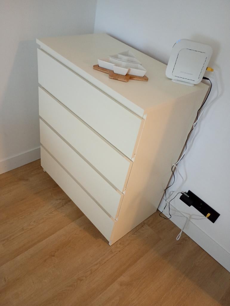 2 x Malm ladekast (IKEA). 4  lades hoog, Ophalen, Overige materialen, Gebruikt, 50 tot 100 cm