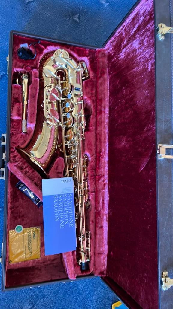 Te koop yamaha 875 tenor, Ophalen of Verzenden, Zo goed als nieuw, Tenor, Met koffer
