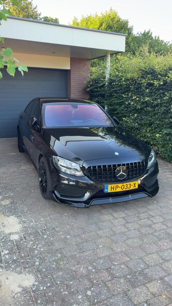 Mercedes-Benz C-Klasse C200 230 pk, Auto's, Mercedes-Benz, Bedrijf, C-Klasse, Benzine, B, Sedan, Automaat, Geïmporteerd, Zwart