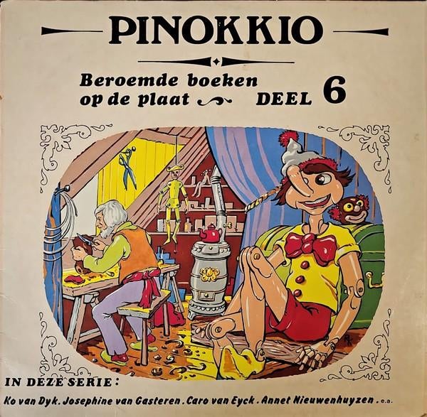 L.P. Beroemde Boeken op Plaat (1979) Pinokkio deel 6, Ophalen of Verzenden, Gebruikt, 12 inch, Overige genres