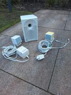 Cambridge SoundWorks PCWorks FourPointSurround Stereoset, Computers en Software, Pc speakers, Ophalen, Gebruikt, Audiokanaal 4.1