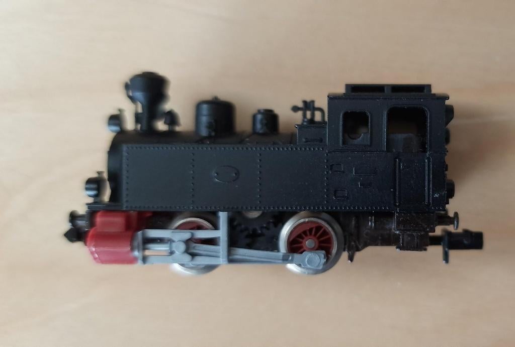 17-Steam-Switcher-Loc-Fleischmann-Piccolo, Hobby en Vrije tijd, Modeltreinen | N-Spoor, Gebruikt, Fleischmann, Ophalen of Verzenden
