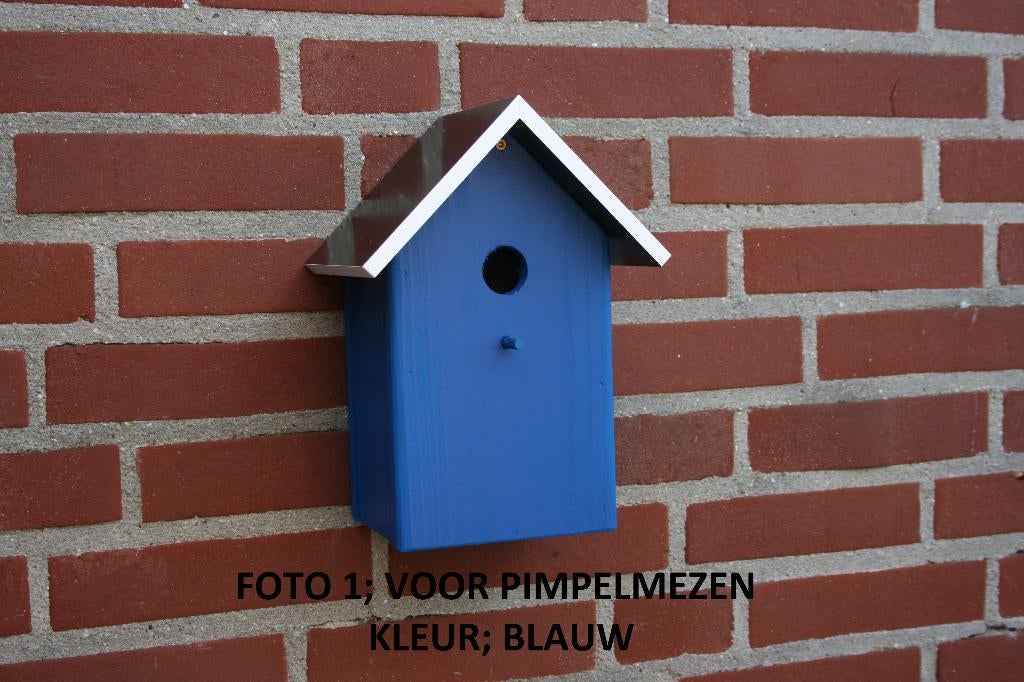 Houten vogelhuisjes - nestkastjes – nestkastje - nestkast, Ophalen of Verzenden, Nieuw