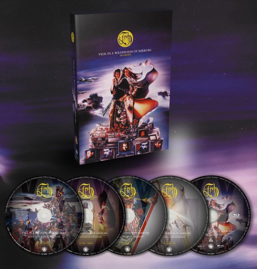 4Cd+BRDvd Box Fish Vigil In A Wilderness 2024 Deluxe NIEUW, Ophalen of Verzenden, Nieuw in verpakking, Progressive