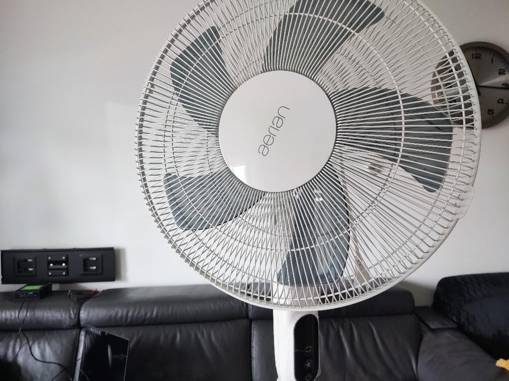 StatiefVentilator Aerian - 12 snelheden - Timer - Nieuw, Ophalen of Verzenden, Zo goed als nieuw, Statiefventilator