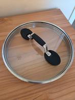 Deksel soeppan Milano 24 cm (HEMA), Huis en Inrichting, Keuken | Potten en Pannen, Ophalen of Verzenden, Gebruikt, Glas, Kookpan of Snelkookpan