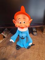 Vintage Disney Snow White pieper Dopey dwerg 1973, Ophalen of Verzenden, Gebruikt, Beeldje of Figuurtje