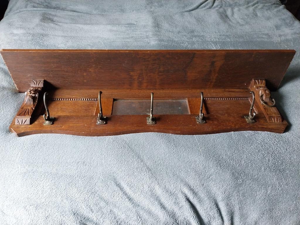 Te koop antieke kapstok, Huis en Inrichting, Woonaccessoires | Kapstokken, Gebruikt, Minder dan 100 cm, Hout, Ophalen