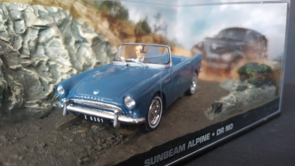 Sunbeam Alpine 007 dr. No 1:43 James Bond Pol, Overige merken, Auto, Verzenden, Nieuw