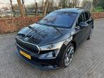 Skoda Enyaq iV 80 First Edition High SOH 92%/Warmtepomp/Trek, Auto's, Skoda, Automaat, Gebruikt, Zwart, Origineel Nederlands