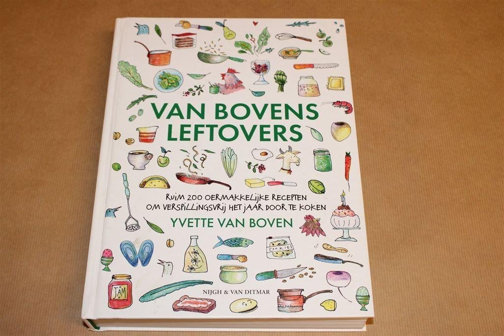Yvette van Boven: Koken met Restjes — 200+ Recepten, Boeken, Kookboeken, Ophalen of Verzenden, Zo goed als nieuw, Nederland en België