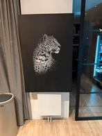 2 super Leuke Canvas Cheeta!, Ophalen, Zo goed als nieuw, Schilderij, 75 cm of meer