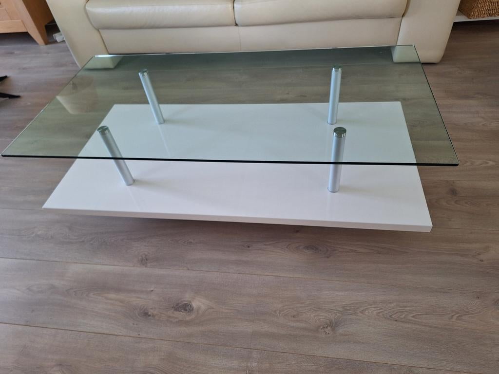 Salontafel, Huis en Inrichting, Tafels | Salontafels, Ophalen, Gebruikt, 50 tot 100 cm, 50 tot 100 cm