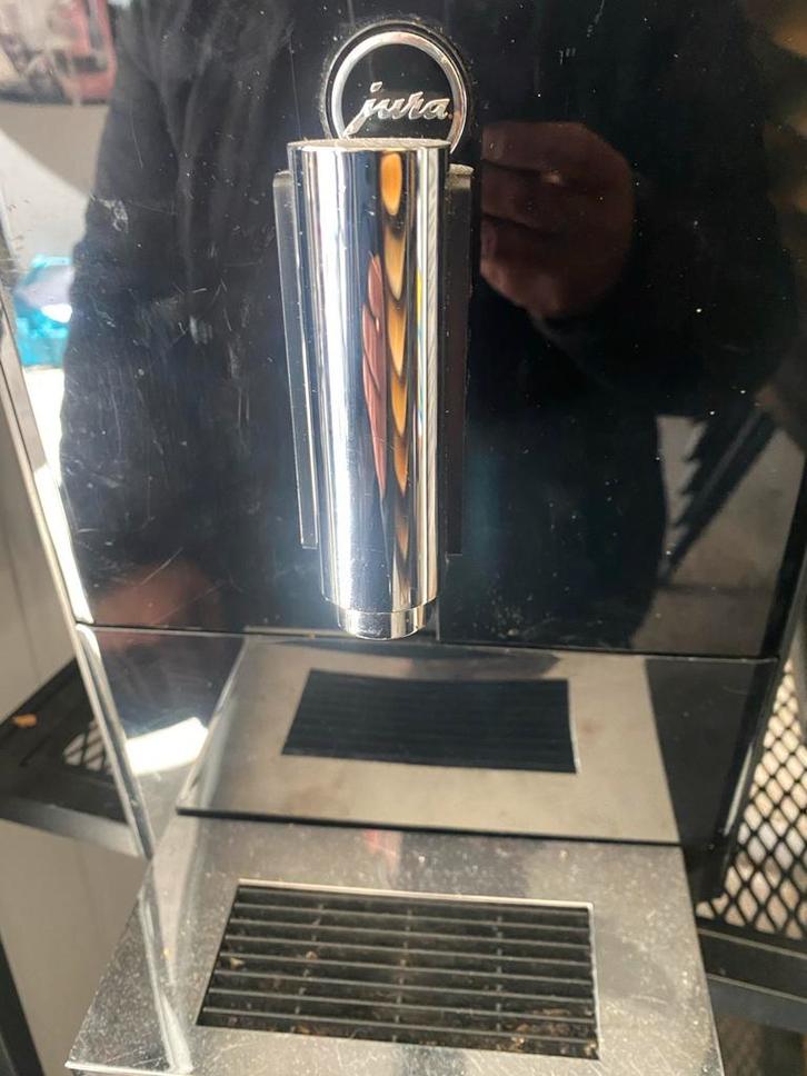 Jura koffiemachine - Zwart, Gebruikt, Witgoed en Apparatuur, Koffiezetapparaten, Gebruikt, Koffiebonen, Koffiemachine, Ophalen of Verzenden