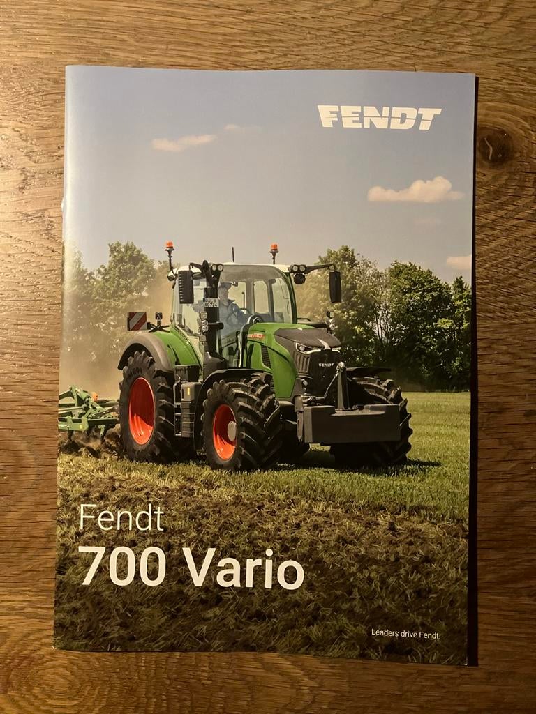 Fendt 700 vario folder Duits, Boeken, Ophalen of Verzenden, Nieuw