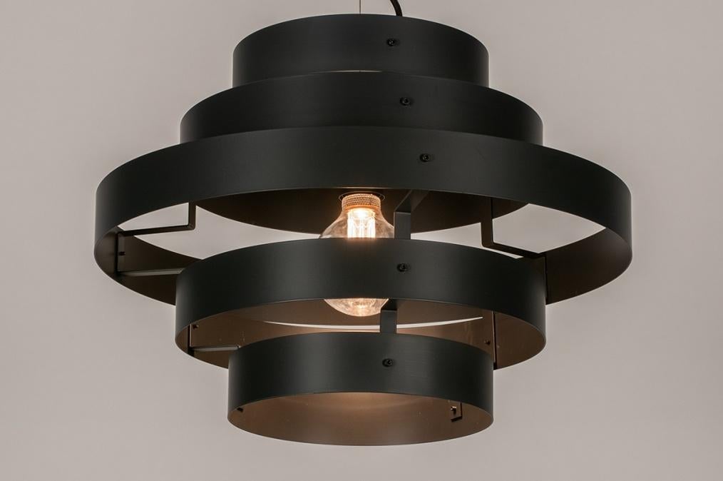 hanglamp metaal of hout walnoot eettafel bar tafel bank lamp, Huis en Inrichting, Lampen | Hanglampen, Ophalen of Verzenden, Nieuw