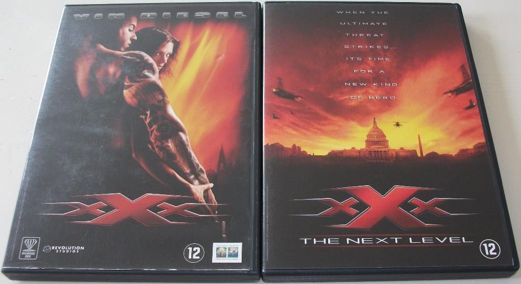 Film-Serie *** XXX *** Deel 1 + 2, Vanaf 12 jaar, Ophalen of Verzenden, Gebruikt