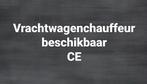Vrachtwagenchauffeur CE, Overige vormen, Overige uren, Vanaf 3 jaar, Overige niveaus