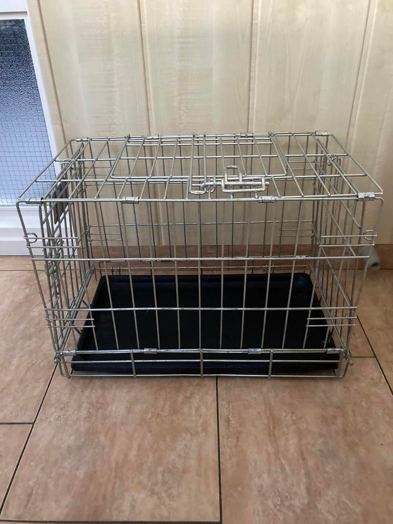 Hondenbench/kattenbench 53x32x35, Ophalen, Gebruikt