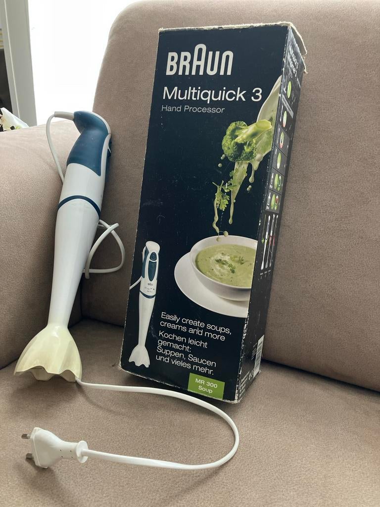 Braun Multiquick 3 staafmixer, Ophalen, Gebruikt, Blender