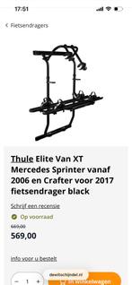 Fietsendrager, Caravans en Kamperen, Camper-accessoires, Ophalen, Zo goed als nieuw