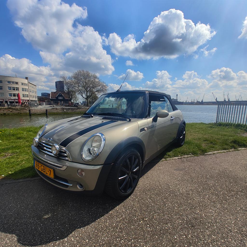 Mini 1.6 16V Cooper S Cabrio 2008 (rotterdam/Alkmaar), Auto's, Mini, Particulier, Cabrio, Centrale vergrendeling, Cruise Control