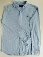 Ralph Lauren Overhemd Maat M (valt klein), Verzenden, Zo goed als nieuw, Blauw, Halswijdte 39/40 (M)