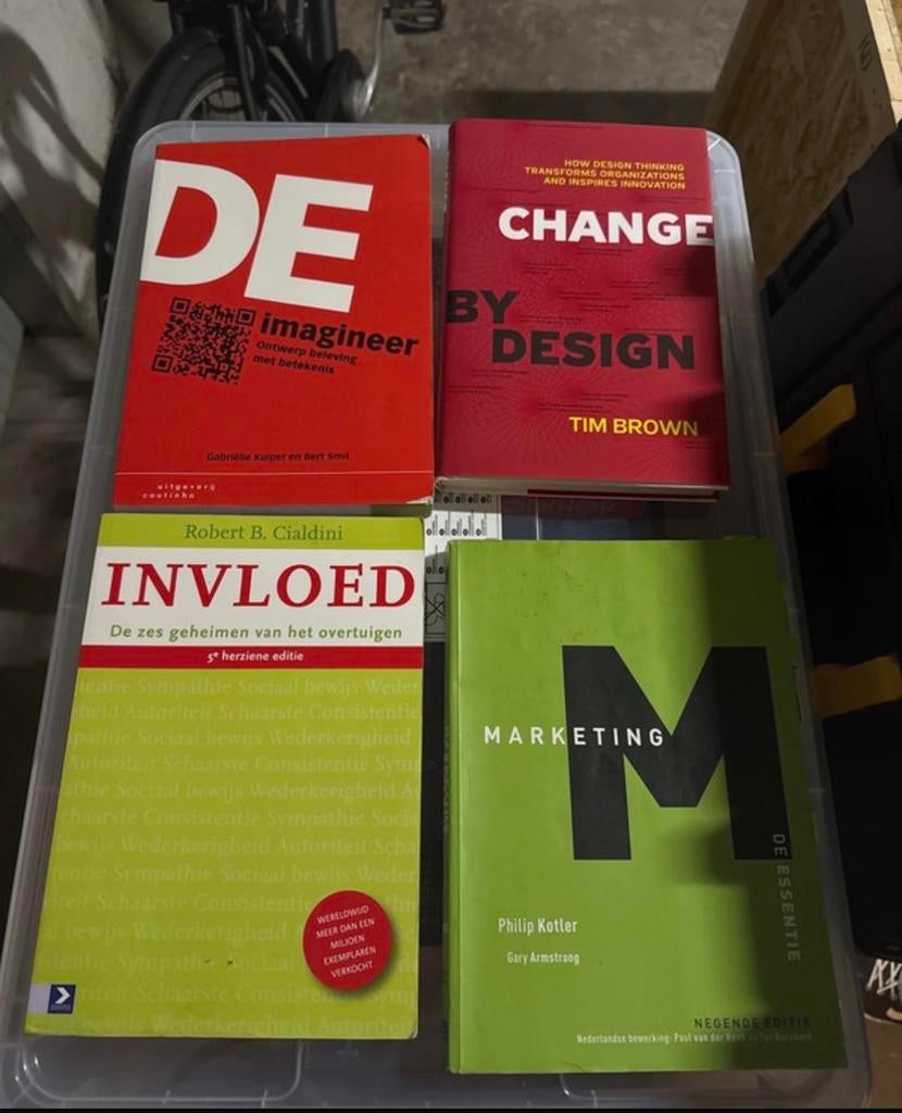 Boeken: Invloed, De imagineer, Marketing, Change by Design, Boeken, Ophalen of Verzenden, Gelezen, Economie en Marketing