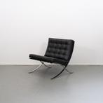2x Knoll Barcelona Chair Zwart Mies vd Rohe, Niet ingevuld, Niet ingevuld, Ophalen of Verzenden, Zo goed als nieuw