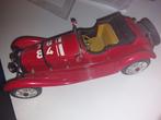 Vintage Rode Modelauto - Alfa Romeo Raceauto, Ophalen of Verzenden, Zo goed als nieuw, Auto, Overige merken